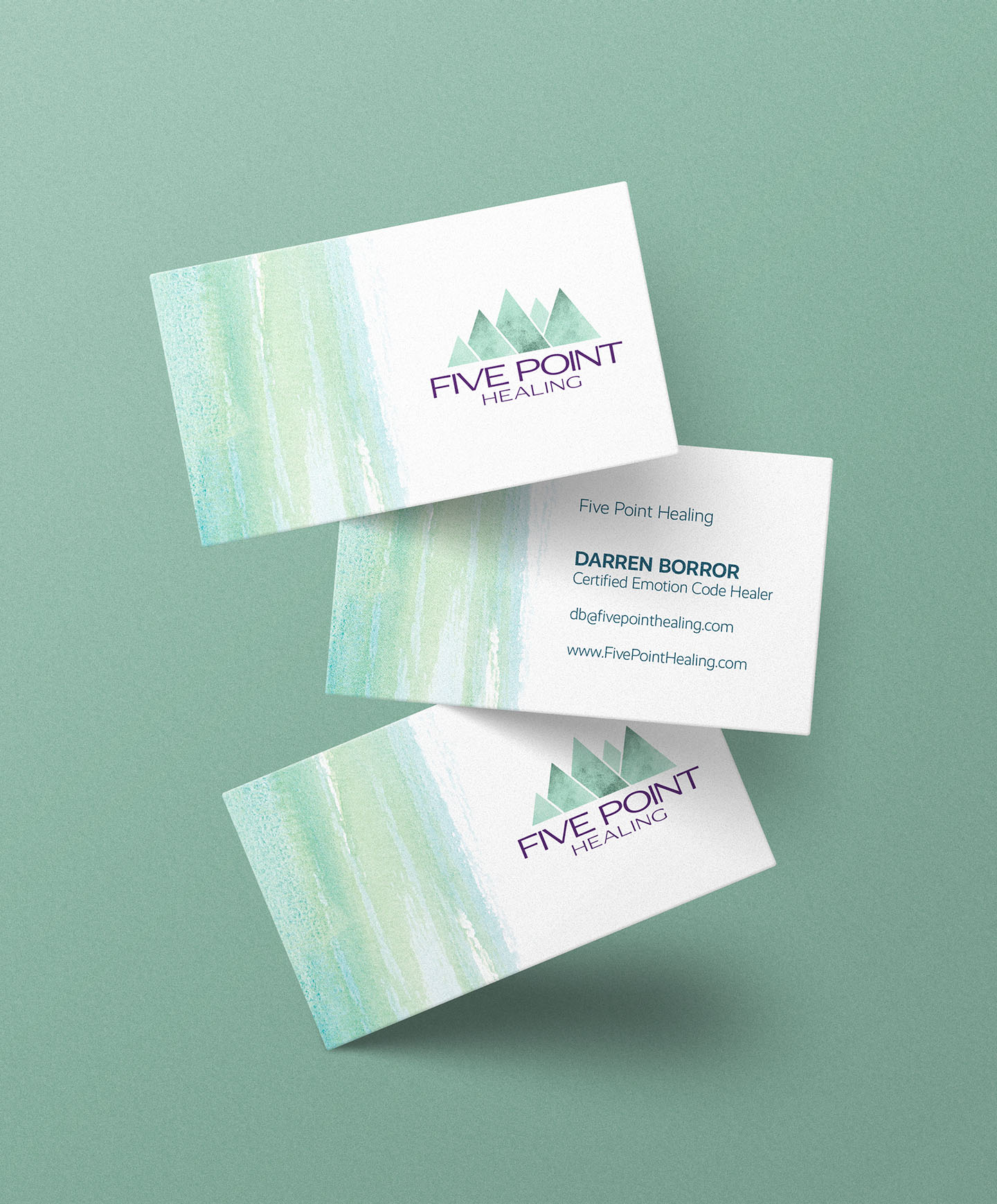 Five Point Healing Business Cards