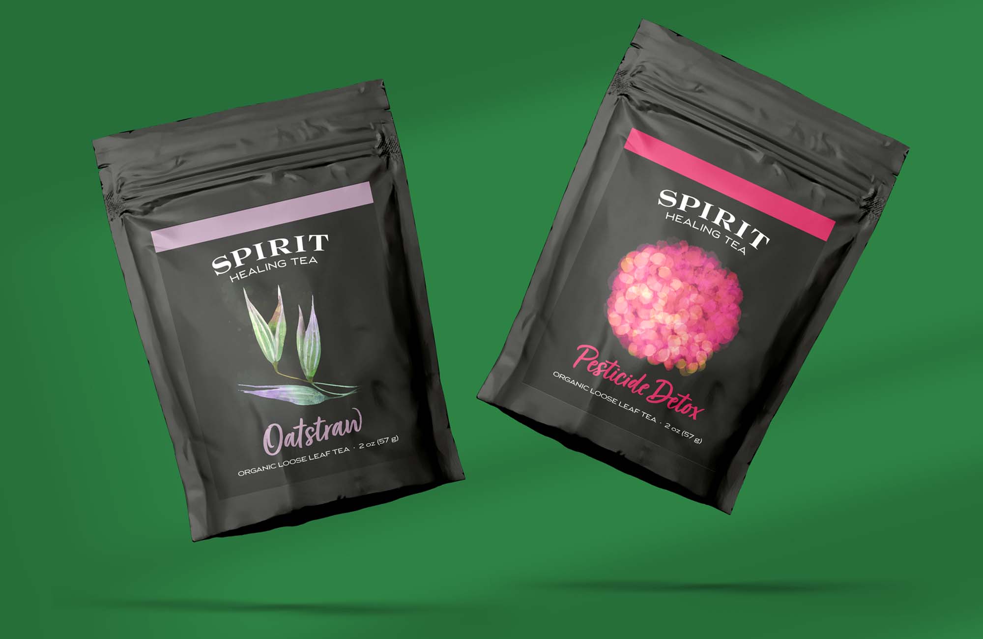 Spirit Healing Tea Branding and Website